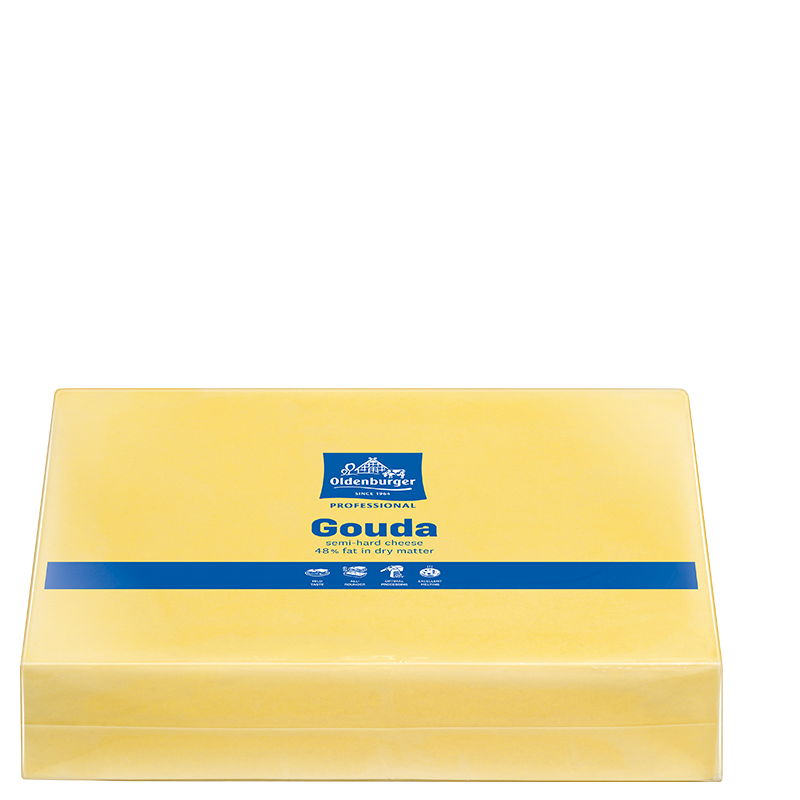 Oldenburger Gouda 48% fat i.d.m., 15kg