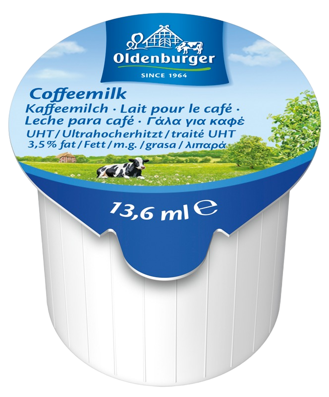 Oldenburger Coffee Milk 3.5% fat, 14g portion