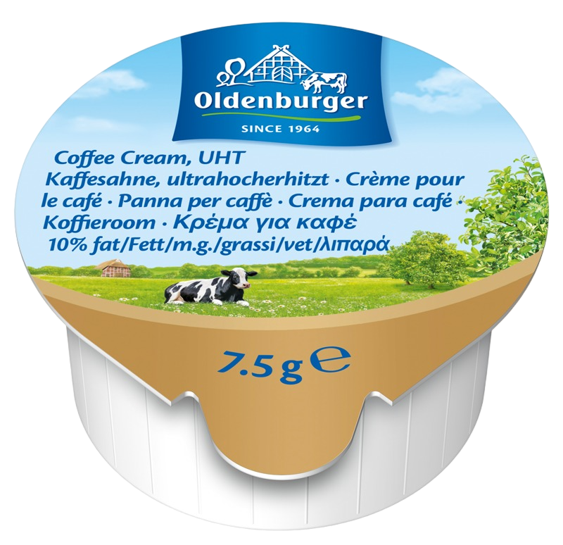 Oldenburger Coffee Cream 10% fat, 10g portion