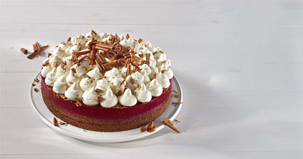 Cherry and Cream Black Forest Cake