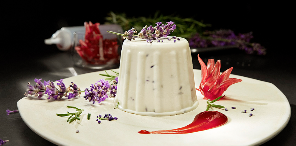 Rosemary-Lavender Panna Cotta