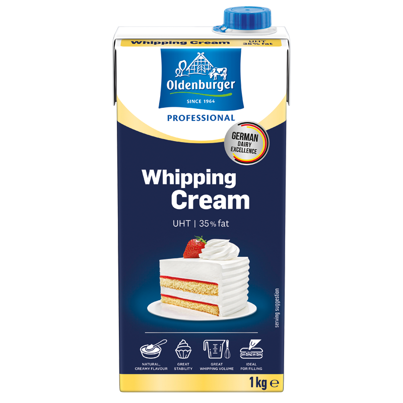 Oldenburger Whipping Cream 35 Fat Uht 1kg Sw10007